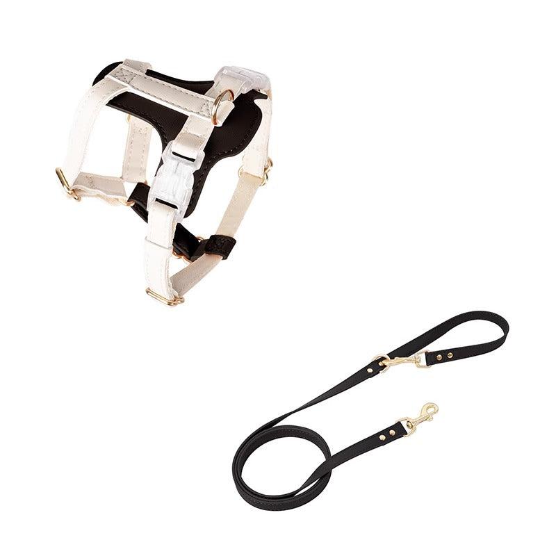 Minly® Leather Cat Harness & Leash Set - KIKOPALS