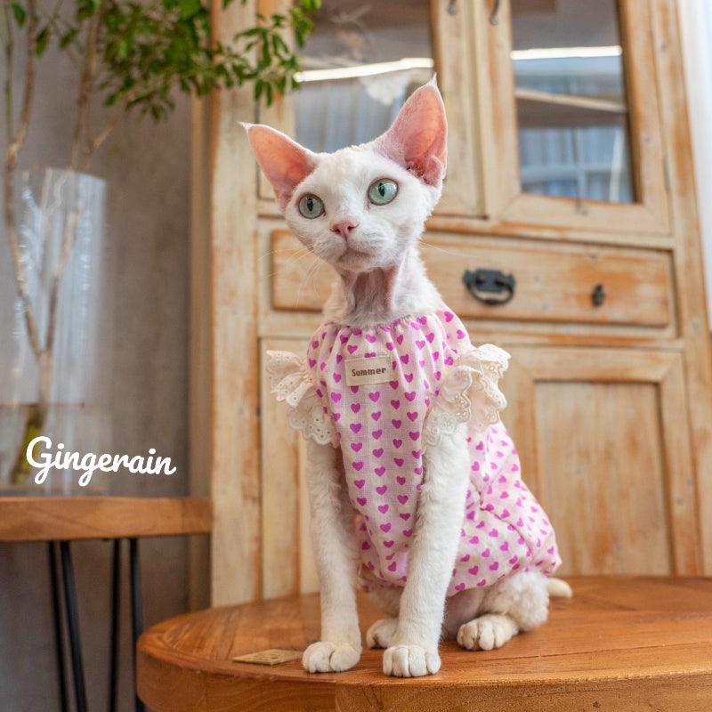 GINGERAIN® Heart Doll Pet Dress - KIKOPALS