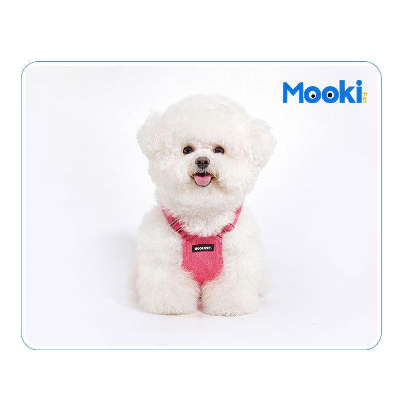 MookiPet® Pink Dog Denim Vest - KIKOPALS