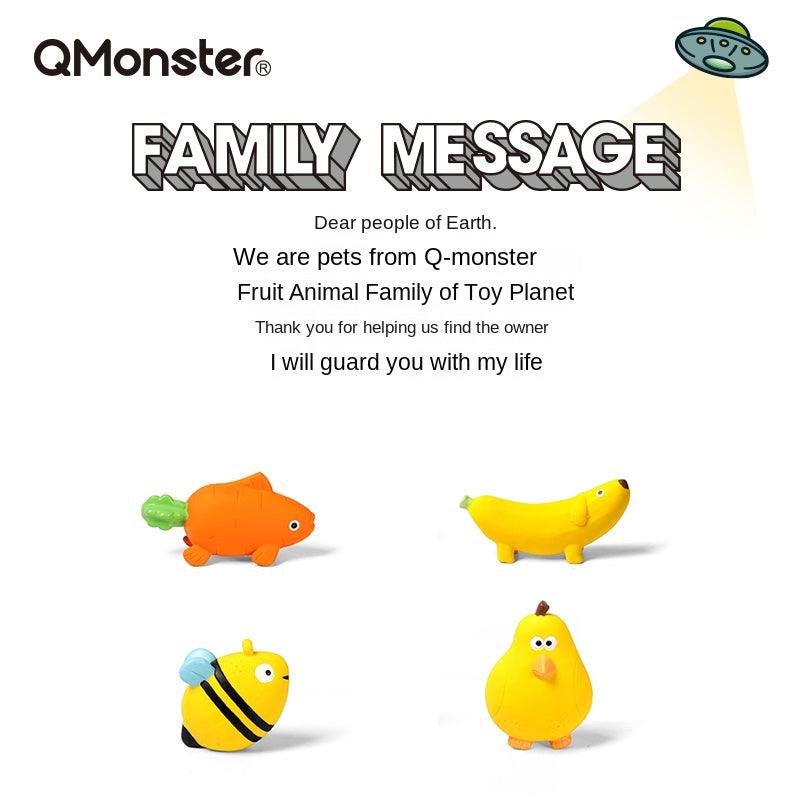 Qmonster® Fruit Family Series Dog Sound Toys - KIKOPALS