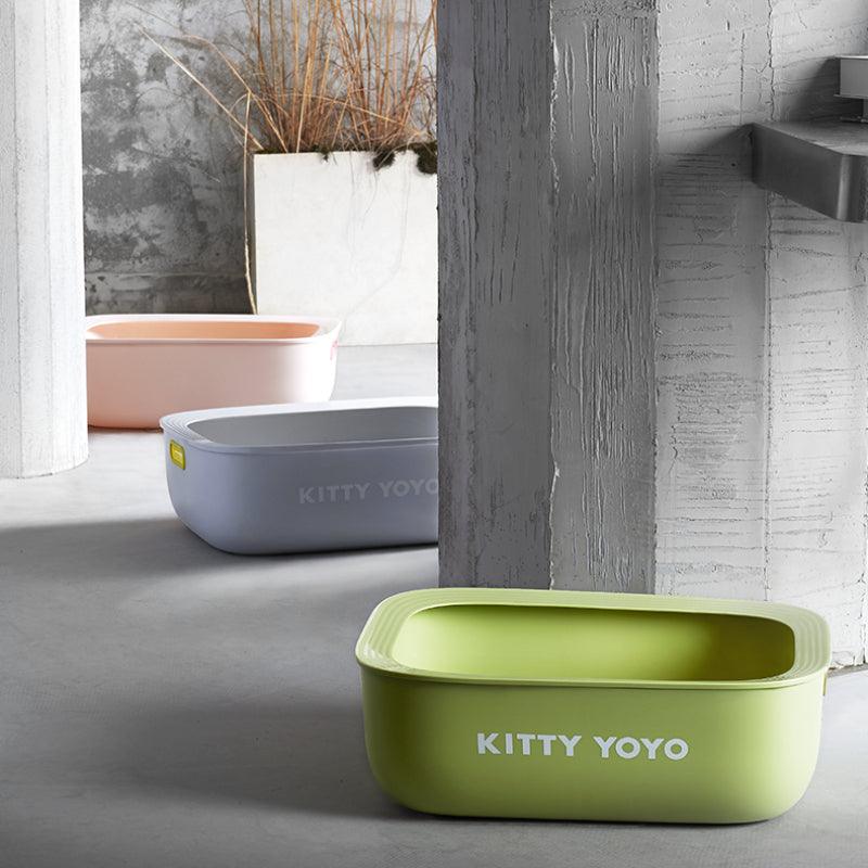 KITTY YOYO® Semi-Closed Cat Litter Box - KIKOPALS