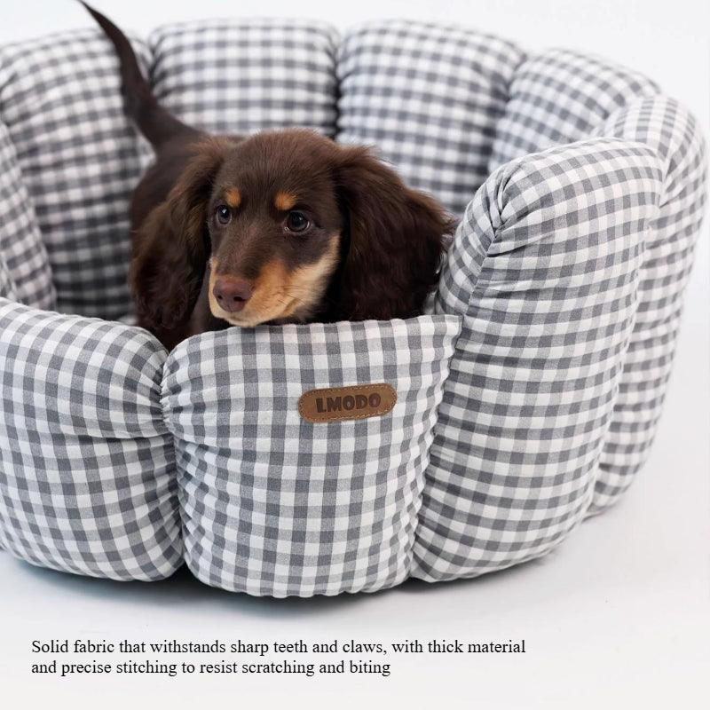 LMODO® Floral Shape Pet Bed - KIKOPALS