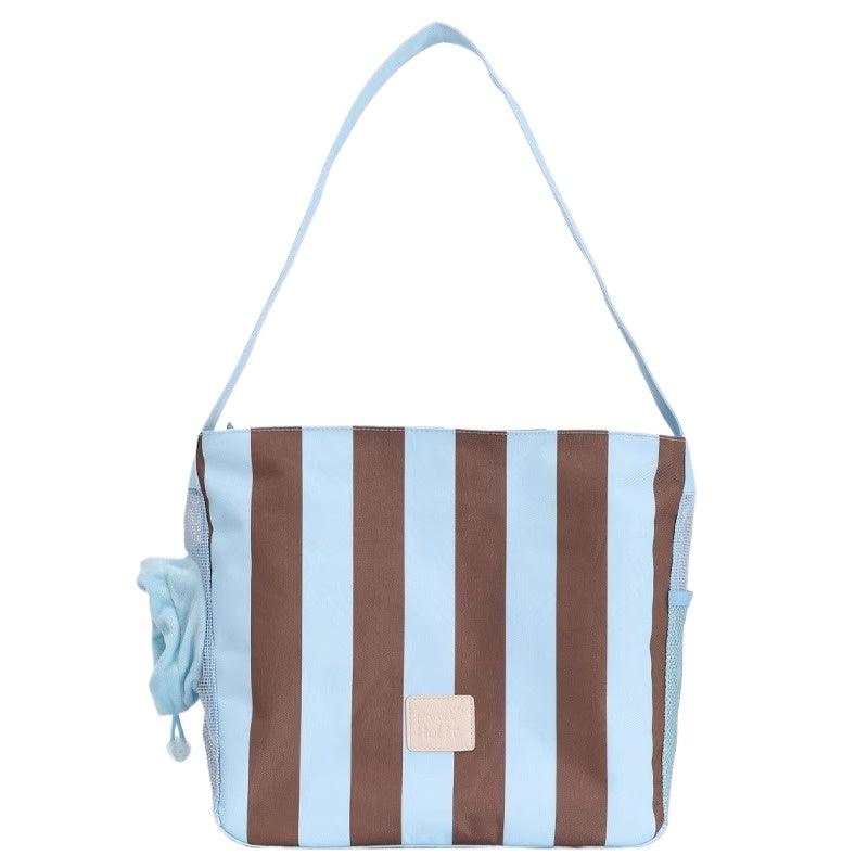 PawsHolic® Striped Pet Carrier - KIKOPALS