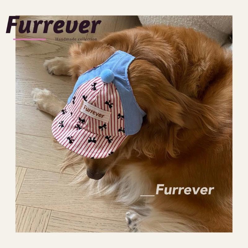 Furrever® Striped Scarf/Hat for Pets - KIKOPALS