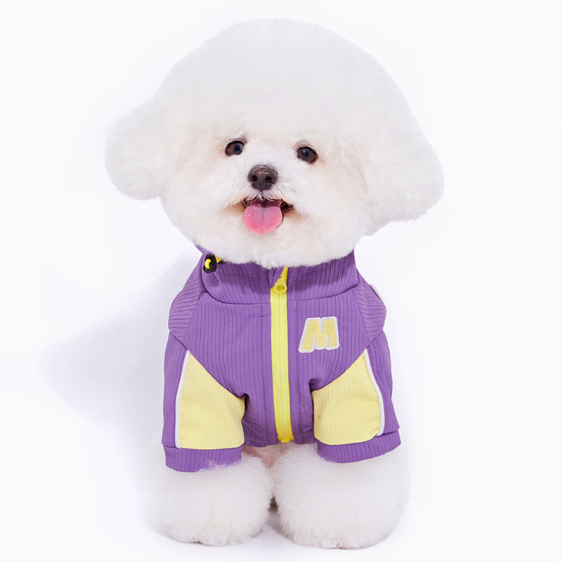 MookiPet® Plush Purple Hoodie for Dogs & Cats