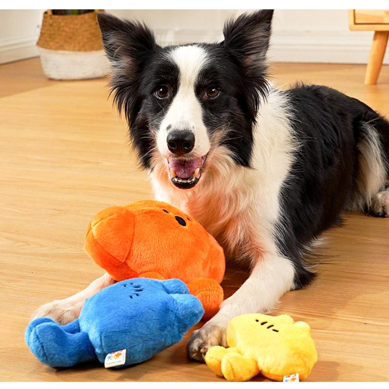 MoovaLab® Funny Plush Squeaky Chew Toy - KIKOPALS