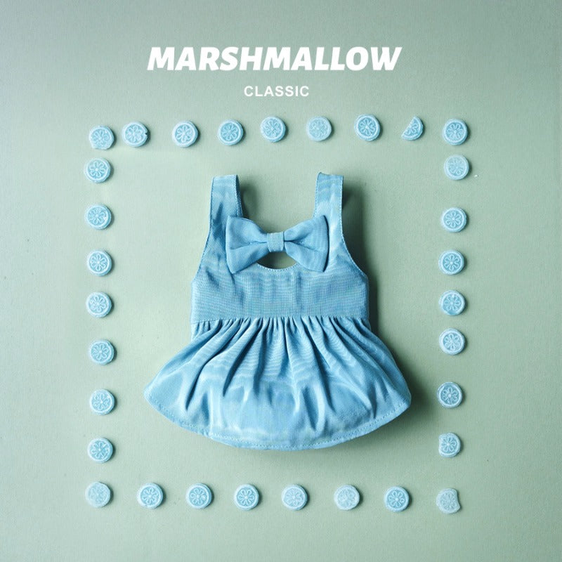 MARSHMALLOW® Cloud Pattern Silk Dress for Dogs