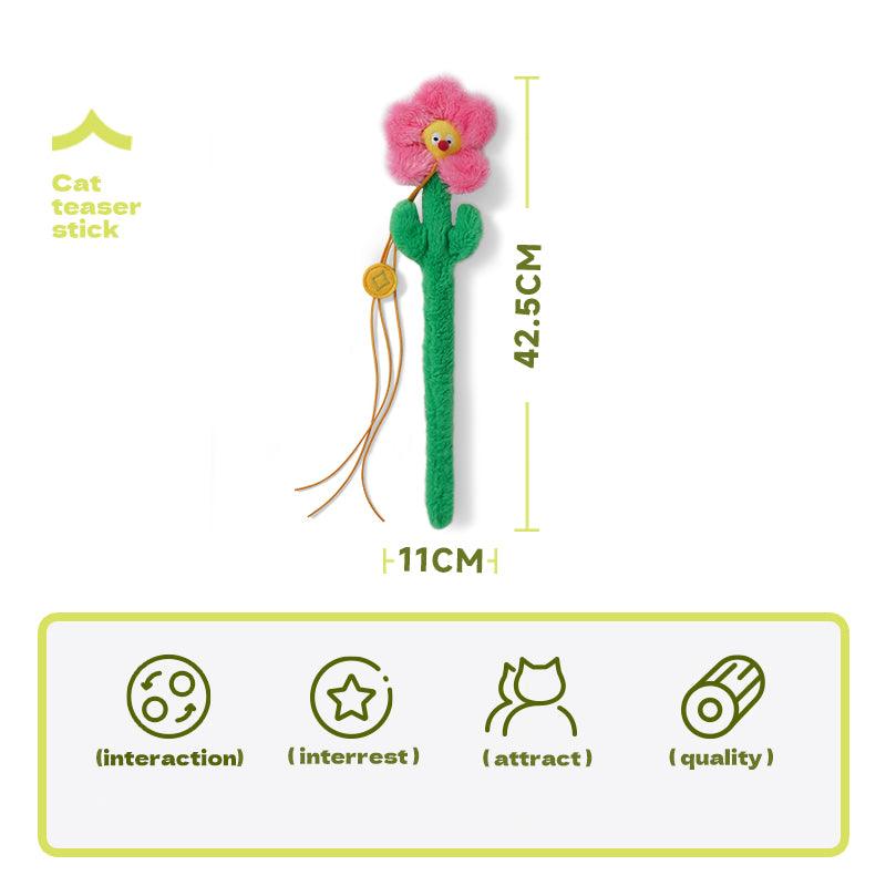 Tianyuan Pet® Cat Teaser Stick - KIKOPALS