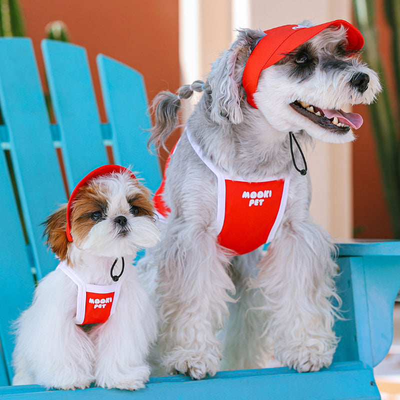 MookiPet® Lightweight Sun-Proof Red Vest for Dogs & Cats