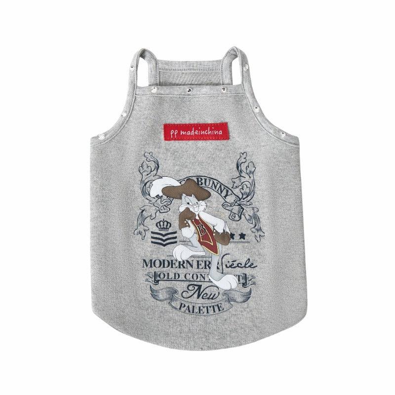 PalettePet® Gray Bugs Bunny Retro Pet Tank Top - KIKOPALS