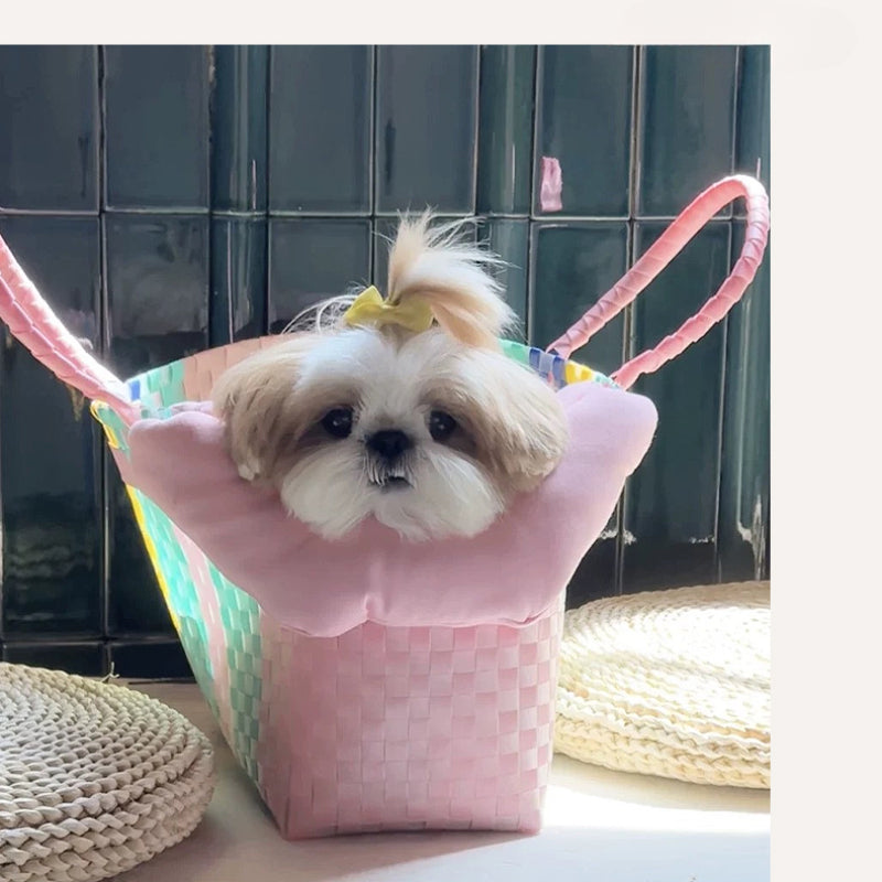 LIKAPAWS® Woven Pet Backpack For Outdoor