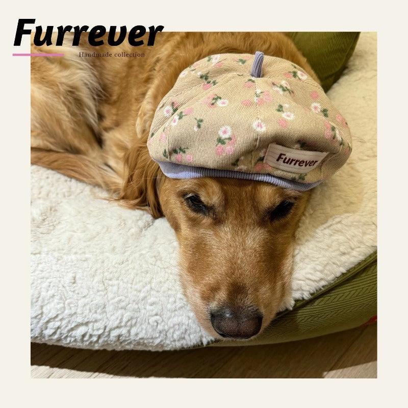 Furrever® Floral Pumpkin Pet Hat - KIKOPALS