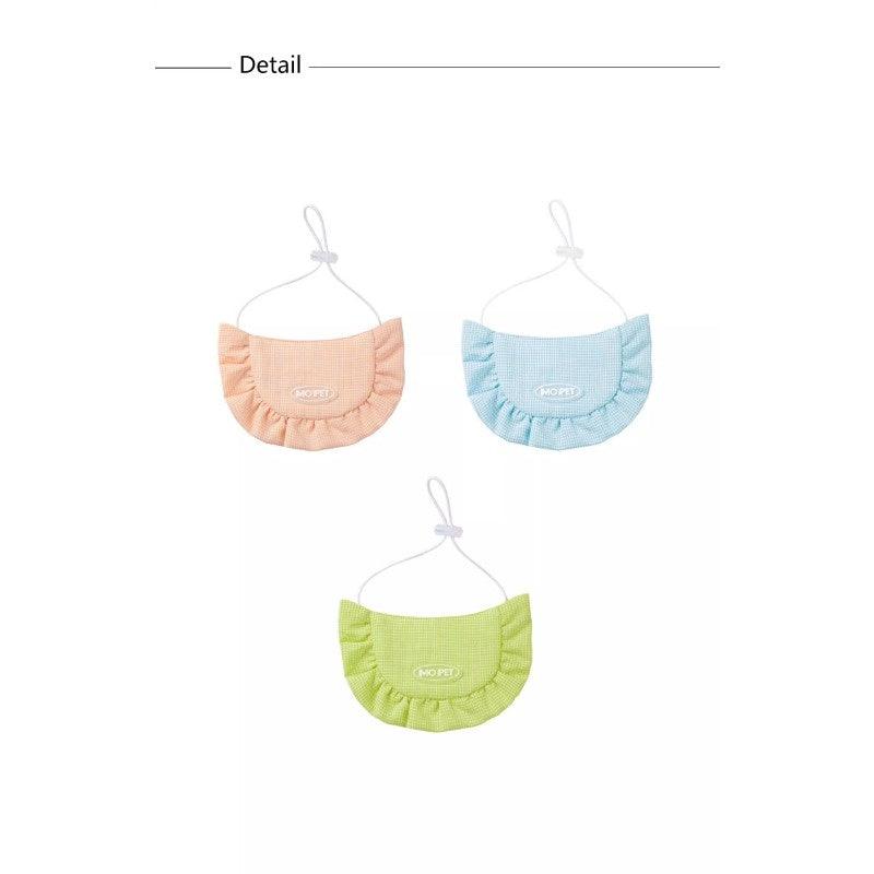MQPET® Pet Fine Gingham Ruffle Bib - KIKOPALS