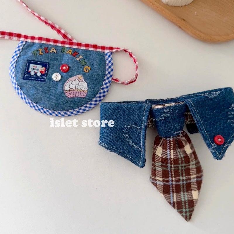 islet store® Mickey Denim Pet Bib - KIKOPALS