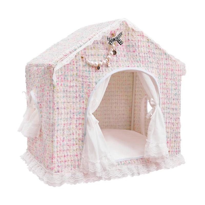 ARKIKA® Pink Pet Tent Bed - KIKOPALS