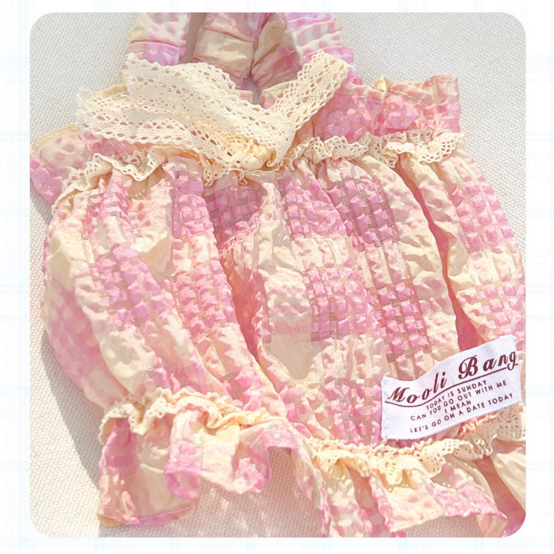 MooliBang® Striped Sleeveless Dress for Small Dogs