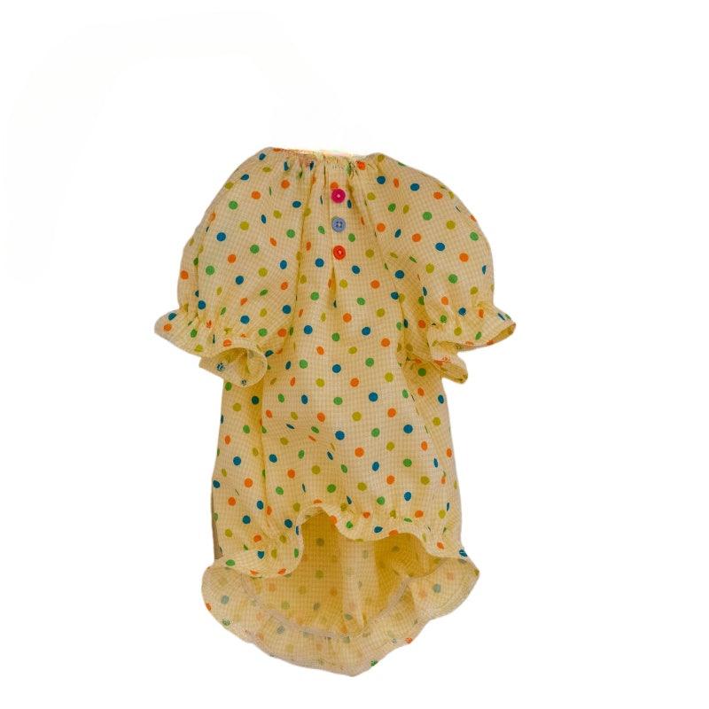 GINGERAIN® Summer Cat Yellow Dress - KIKOPALS