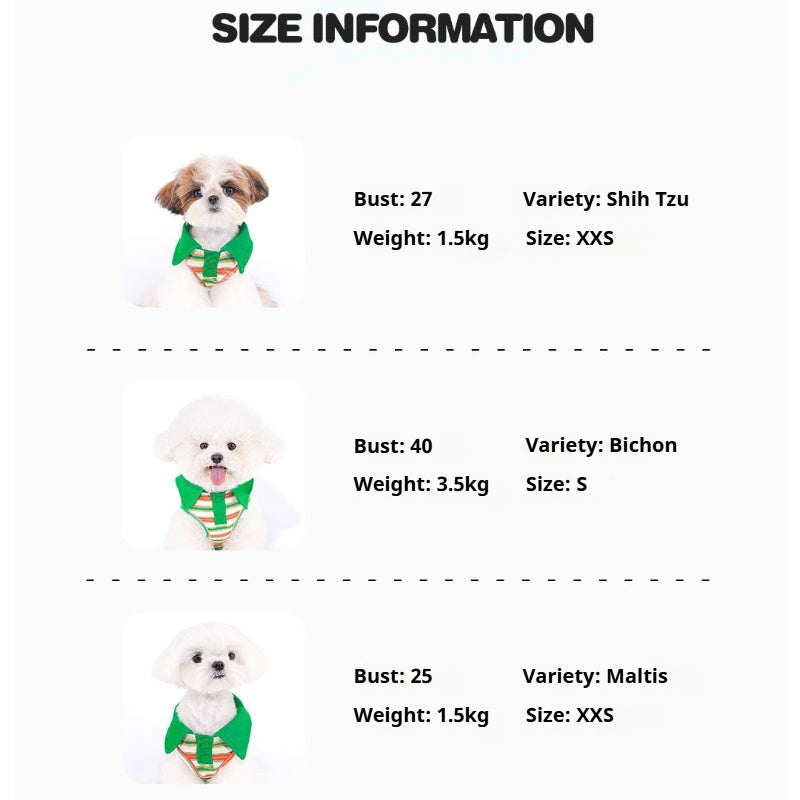 MookiPet® Lightweight Green Pet Vest for Dogs