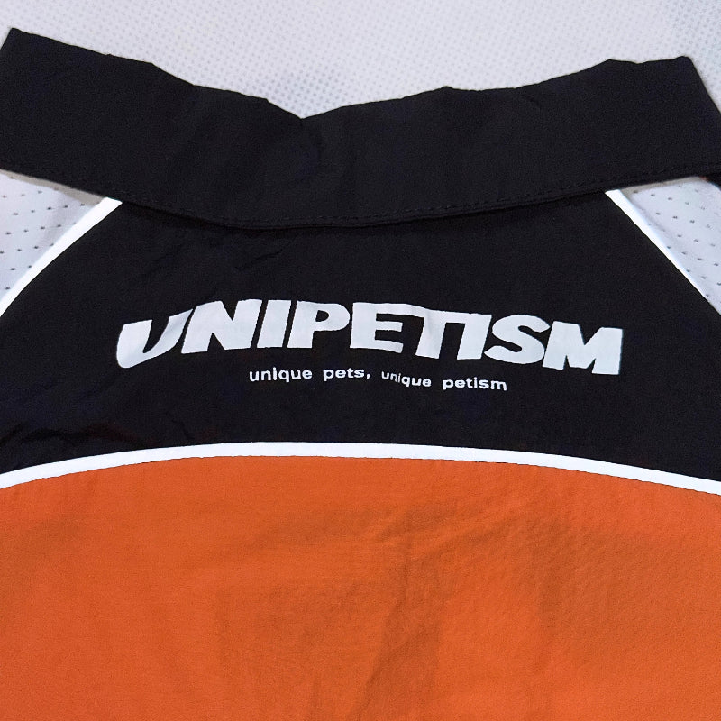 UNIPETISM® Sunset Orange Functional Jacket for Cats & Small Dogs