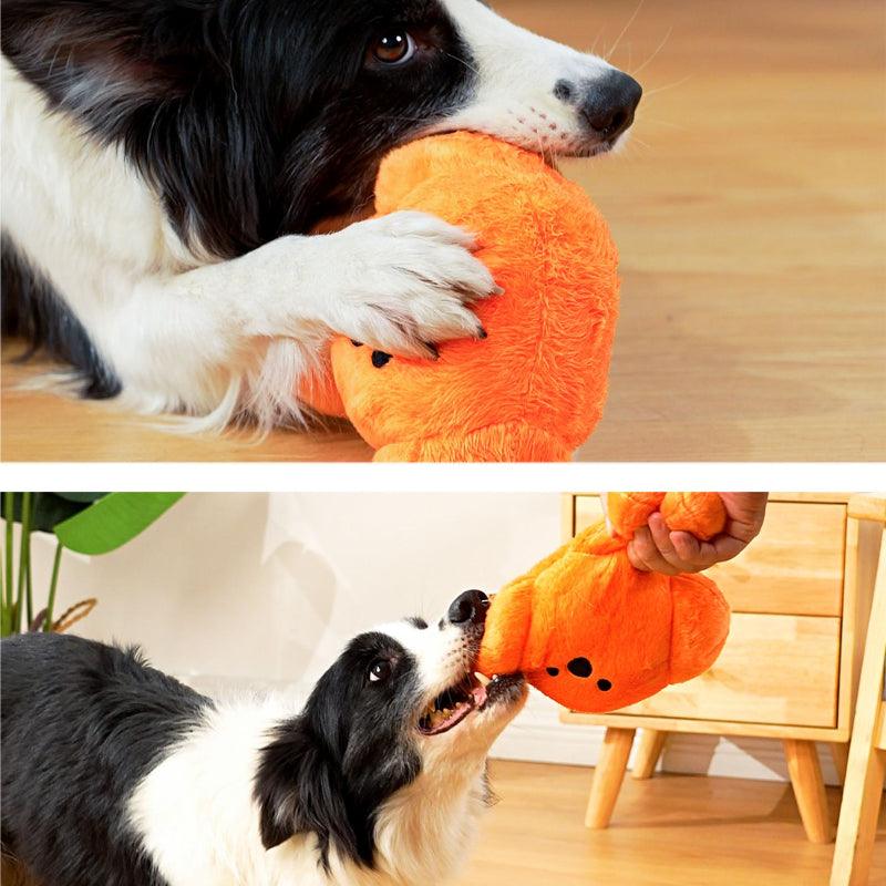 MoovaLab® Funny Plush Squeaky Chew Toy - KIKOPALS