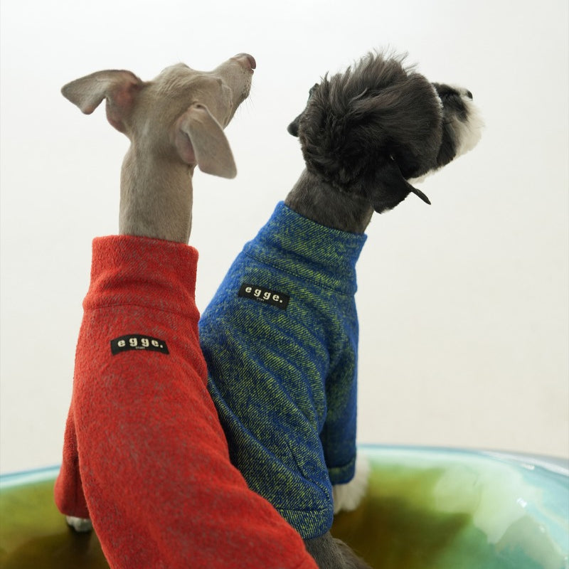 egge® Premium Wool & Tencel Two-Legged Hoodie for Dogs