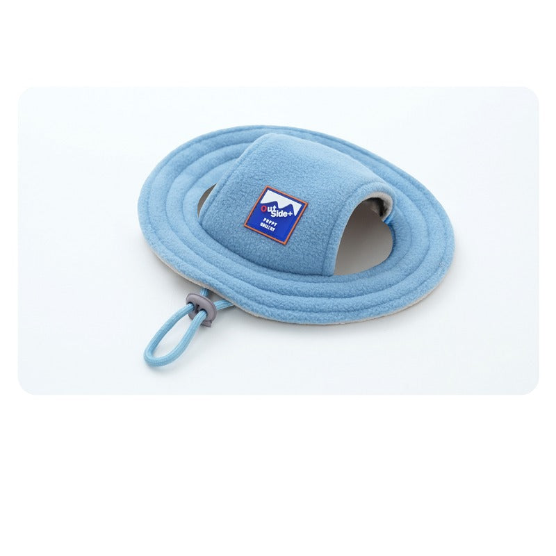 PuppyGallery® Aurora Fleece Fisherman Hat for Small to Medium Dogs