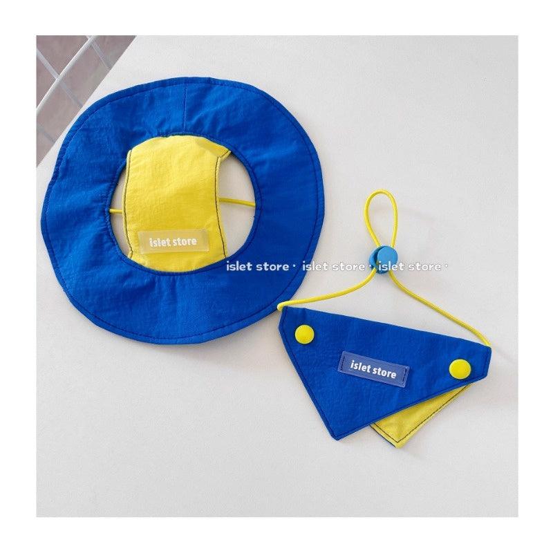 islet store® Solid Color Pet Bib / Hat - KIKOPALS