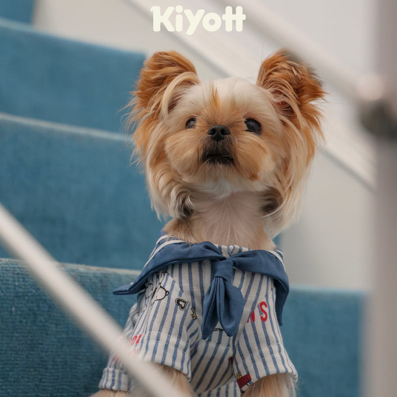 KIYOTT® Vintage Striped Sailor Dress for Dogs