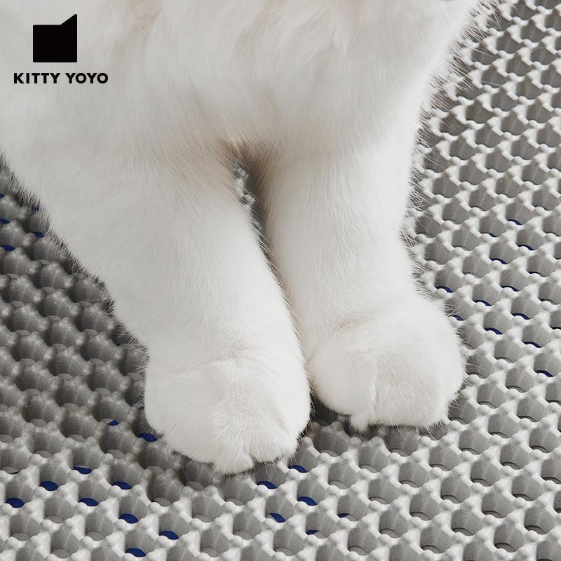 KITTY YOYO® Pillette Sand Control Cat Litter Mat - KIKOPALS