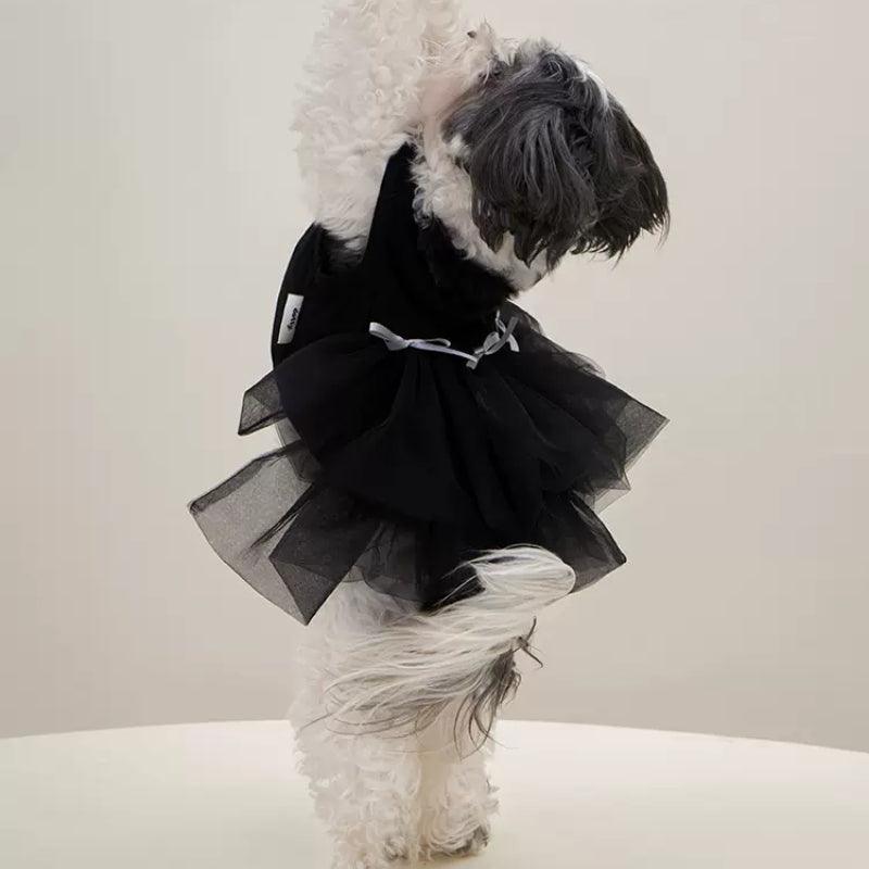 Dottylab® Bowknot Floral Pet Wedding Dress - KIKOPALS