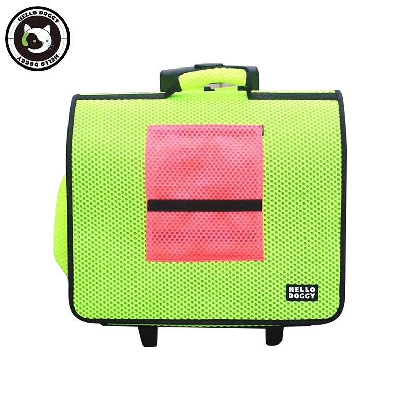 HELLODOGGY® Collapsible Portable Rolling Pet Carrier Backpack - KIKOPALS