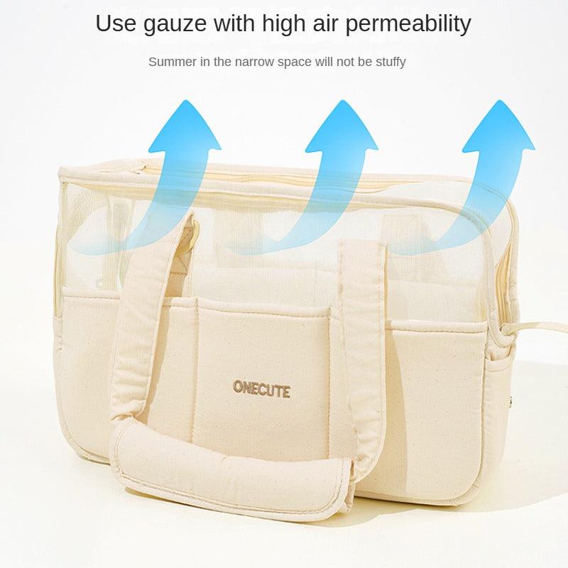 ONECUTE® White Pet Carrier - KIKOPALS