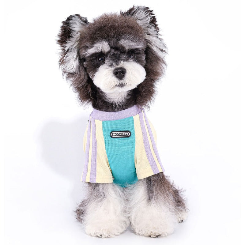 MookiPet® Functional Pocket Contrast T-Shirt for Dogs