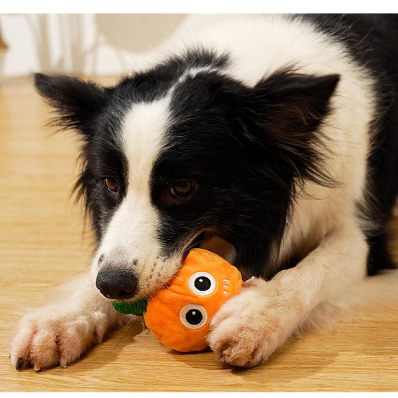 MoovaLab® Plush Carrot Chew Dog Toy - KIKOPALS