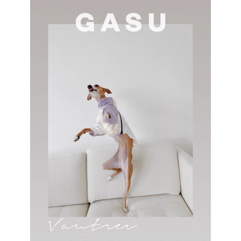 GASU® Cloudy Purple Color-Blocked Raincoat - KIKOPALS