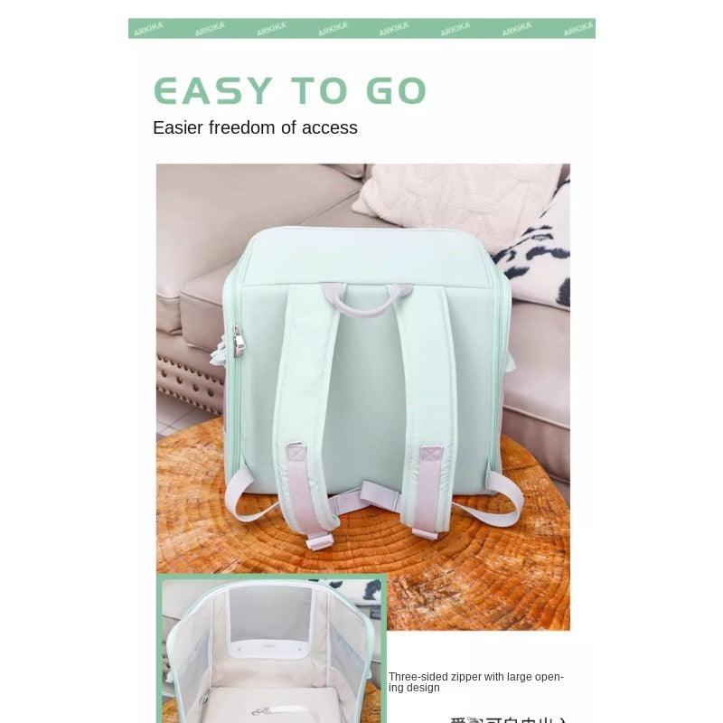 ARKIKA® Frilled Pet Stress-Reducing Backpack - KIKOPALS