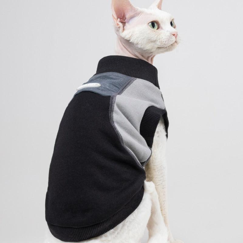 MQPET® Pet Patchwork Vest Hoodie - KIKOPALS