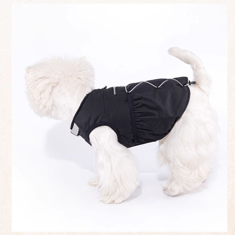 MookiPet® Outdoor Functional Fleece Vest for Dogs – Black