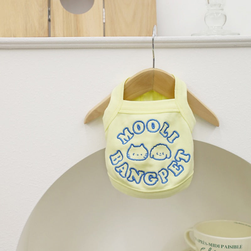 MooliBang® Yellow Sleeveless Vest for Small Dogs