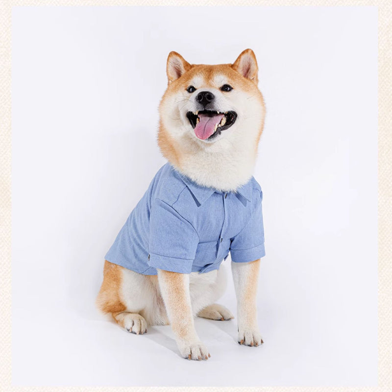 MookiPet® American Blue Denim Shirt for Dogs