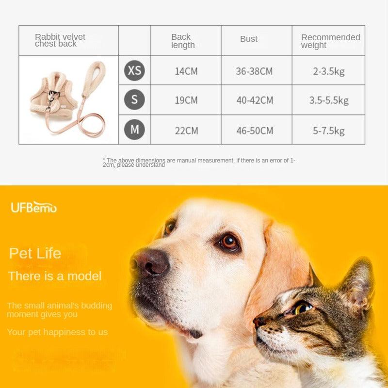 UFBemo® Warm Dog Vest & Leash - KIKOPALS