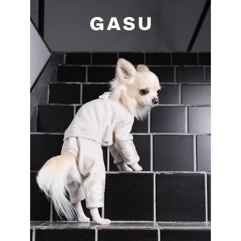 GASU® Textured Sweatshirt Pet Outfit Set - KIKOPALS