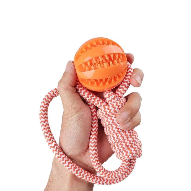 WomirCare® Cotton Rope Tug Ball & Burst Ball Interactive Play Set - KIKOPALS