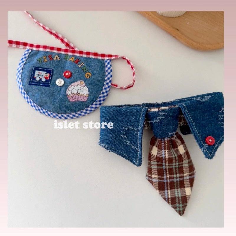 islet store® Mickey Denim Pet Bib - KIKOPALS