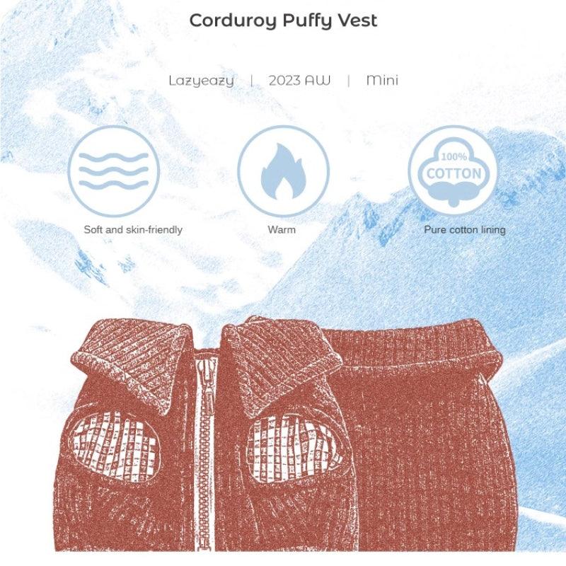 LazyEazy® Corduroy Dog Vest - KIKOPALS