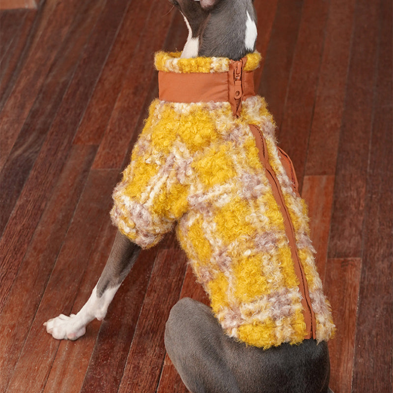 ZEZE® Striped Pet Jacket for Dogs – Warm and Stylish