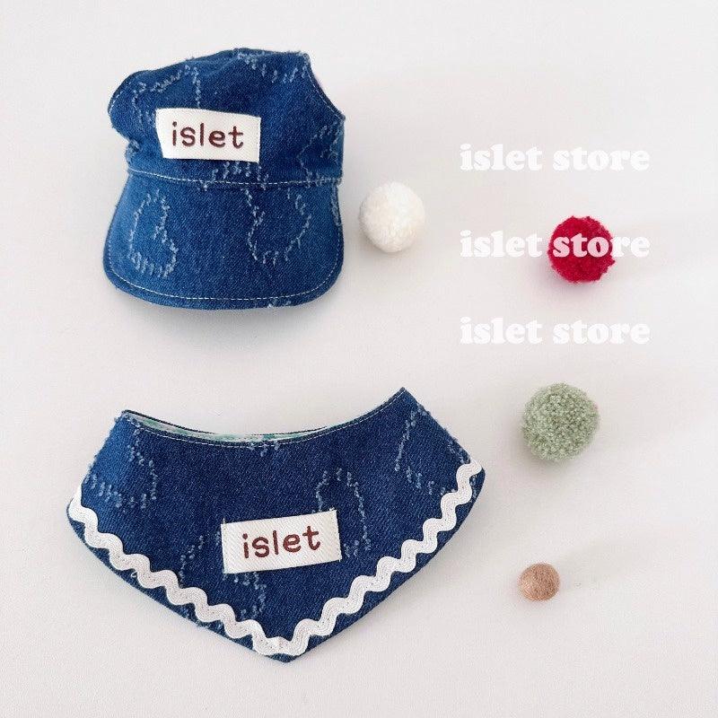 islet store® Blue Denim Pet Bib - KIKOPALS