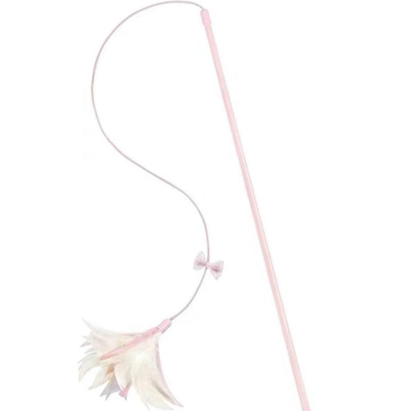 MEOWCARD® Feather Cat Teaser Wand - KIKOPALS