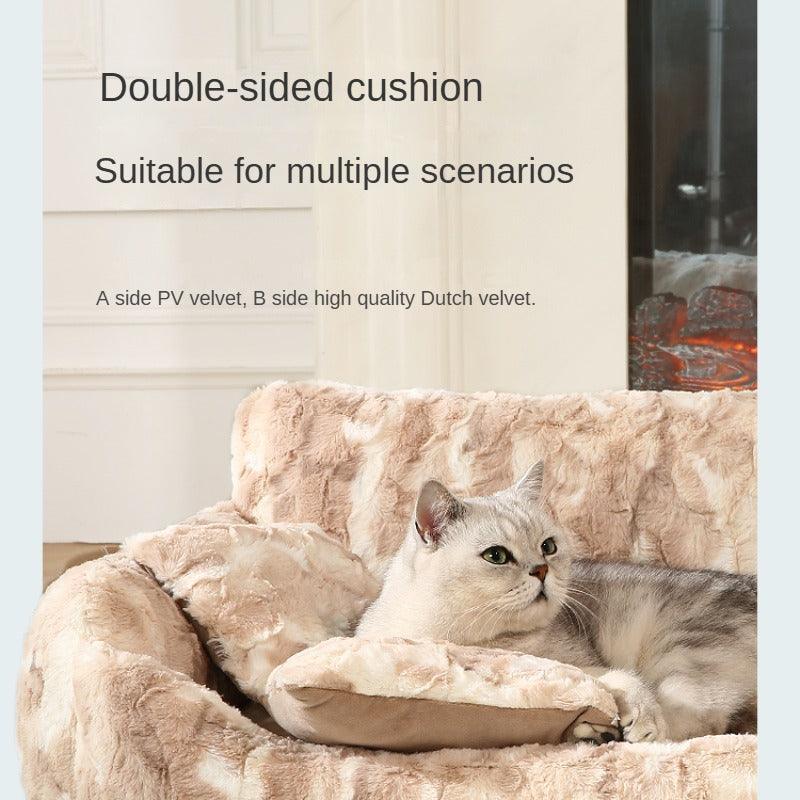 UFHome® Removable Velvet Pet Sofa Bed - KIKOPALS