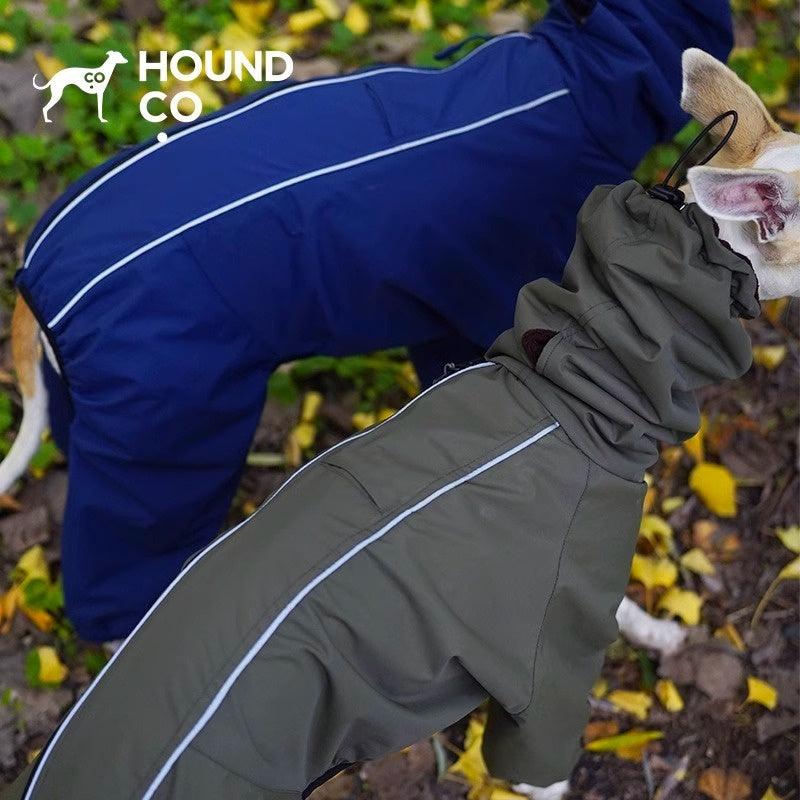 Hound Co.® Fleece-Lined Four-Leg Dog Raincoat - KIKOPALS